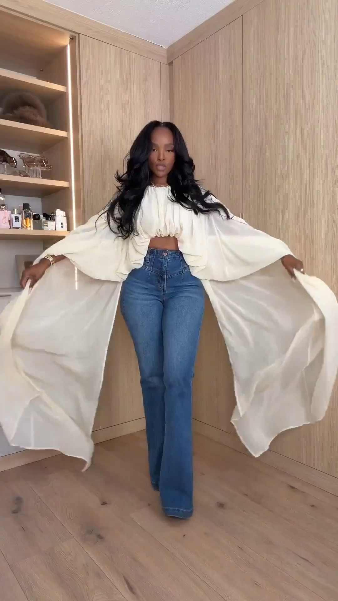 Scroll to shop! ✨ Everything from this look is linked below. 👇🏽    

Wearing: Size Small | 5’4” | 140 lbs | Denim 2 Long

📲   Download the FREE LTK app & follow me (@kirasfashionfinds) to shop all my daily finds.  #LTKootd #LTKPetite #LTKU