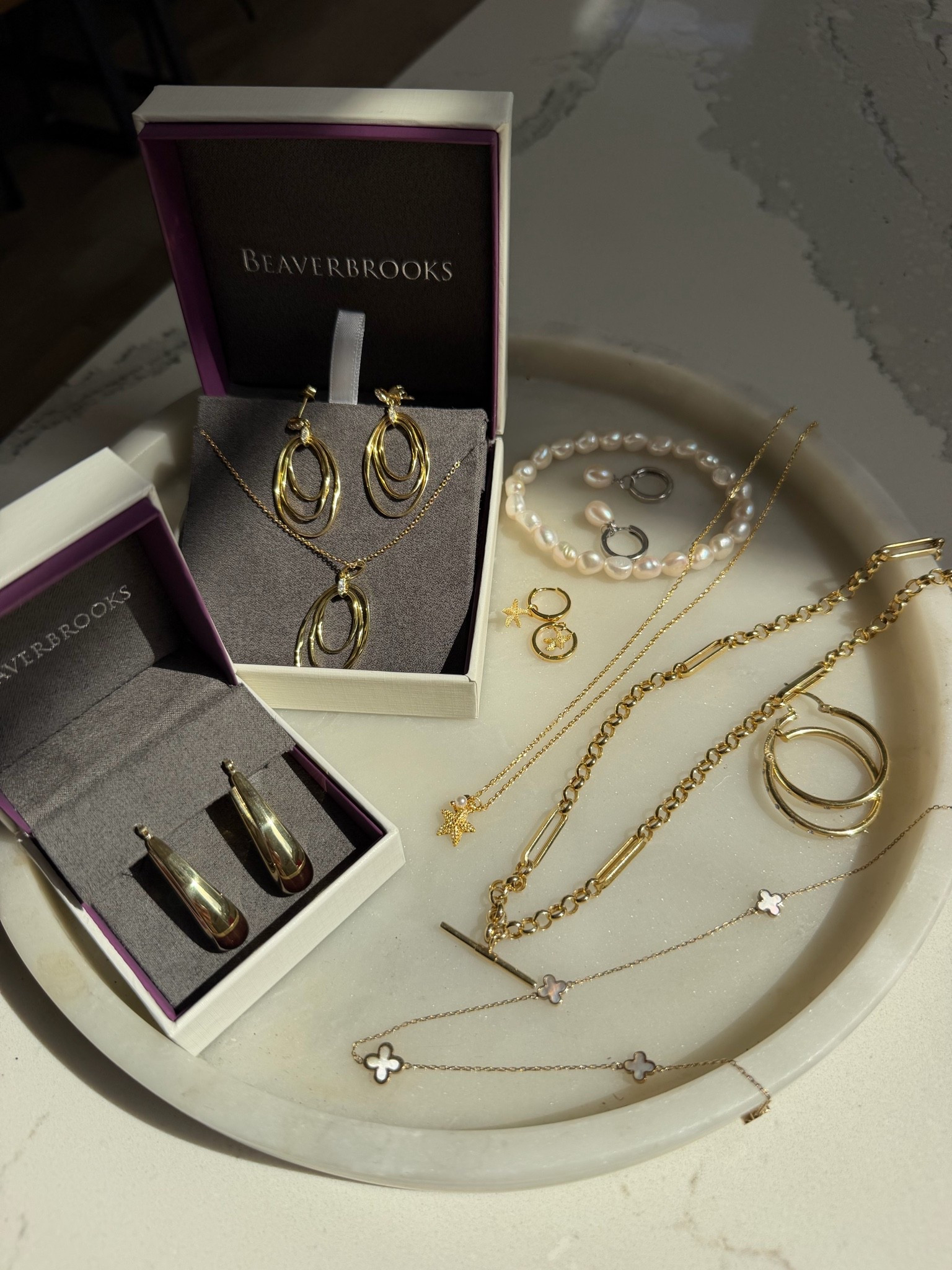 Planning my jewellery for my holiday and these are the pieces I’m taking which I will layer with my costume jewellery. 
Use my code DEBBIE10 for 10% off these pieces

#LTKuk #LTKsummer