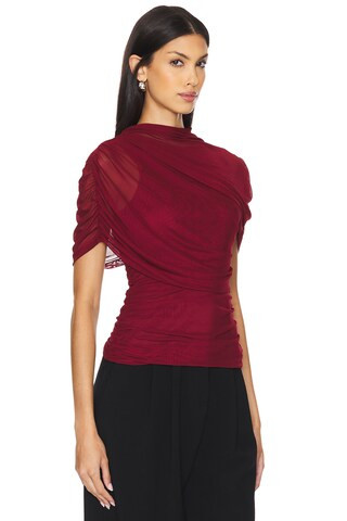 Amanda Uprichard x REVOLVE Evianna Top in Wine from Revolve.com | Revolve Clothing (Global)