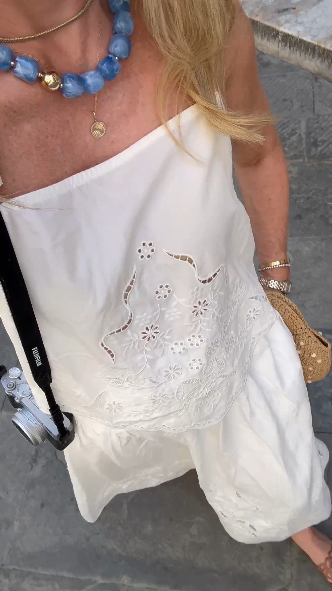 The prettiest white set for summer! Also the shoes I lived in during our Europe trip!

#LTKOver40 #LTKdayinmylife #LTKTravel