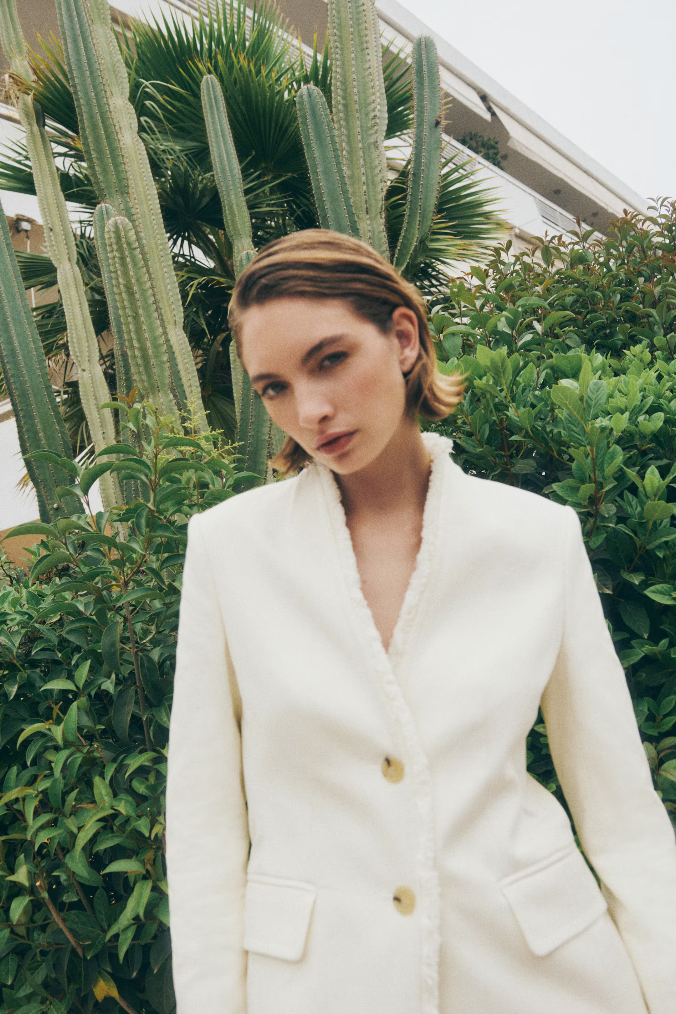 Blazer met rafels | H&M (DE, AT, CH, NL, FI)