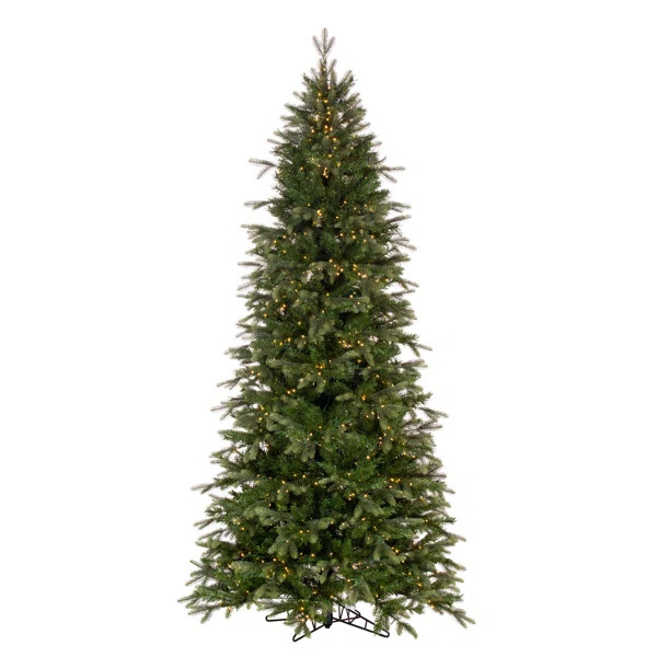 Vickerman Artificial Slim Douglas Fir Christmas Tree | Wayfair North America