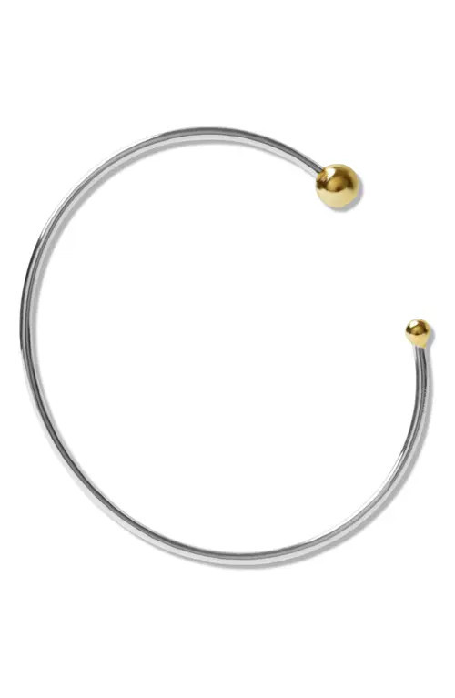 Argento Vivo Sterling Silver Ball Cuff Bracelet in Gold/Silver at Nordstrom | Nordstrom