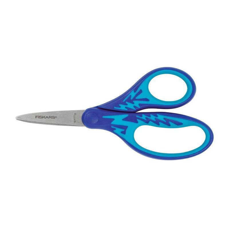 Fiskars 5" Left-Handed Scissors - Blue Lightning | Target