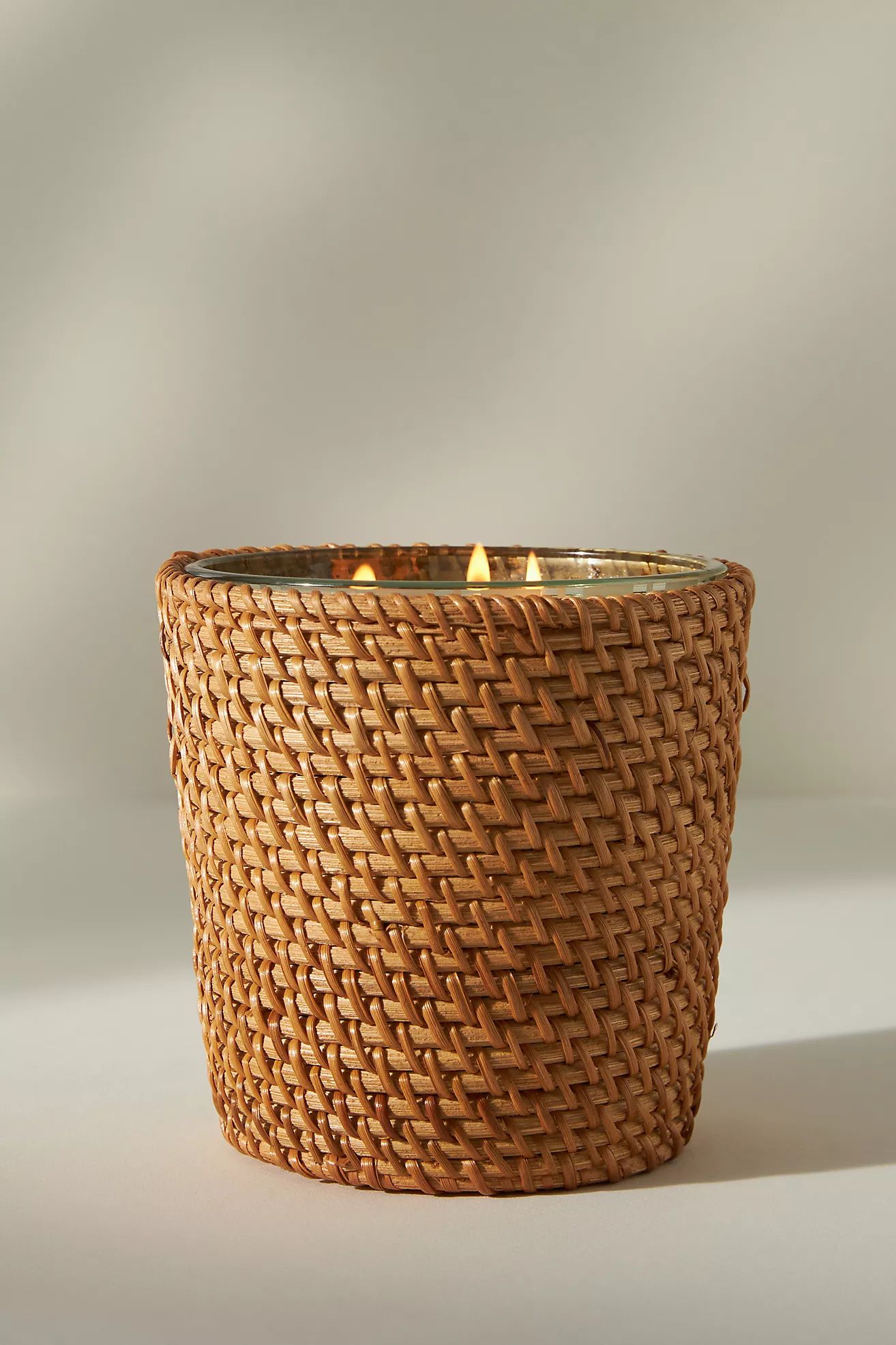 Nest Fragrances Rattan Three-Wick Candle | Anthropologie (US)