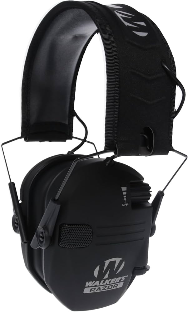 Walker's Razor Slim Ultra Low Profile Compact Design Adjustable Range Shooting Hunting Hearing Pr... | Amazon (US)