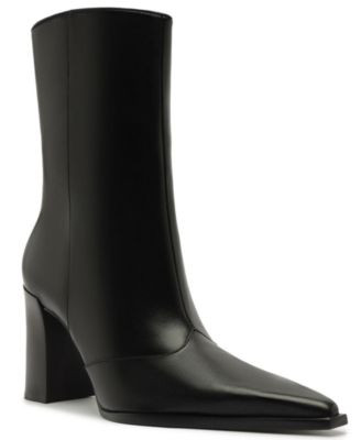 Schutz Women's Raffaela Pointed Toe Booties - Multi Snake | Macy's