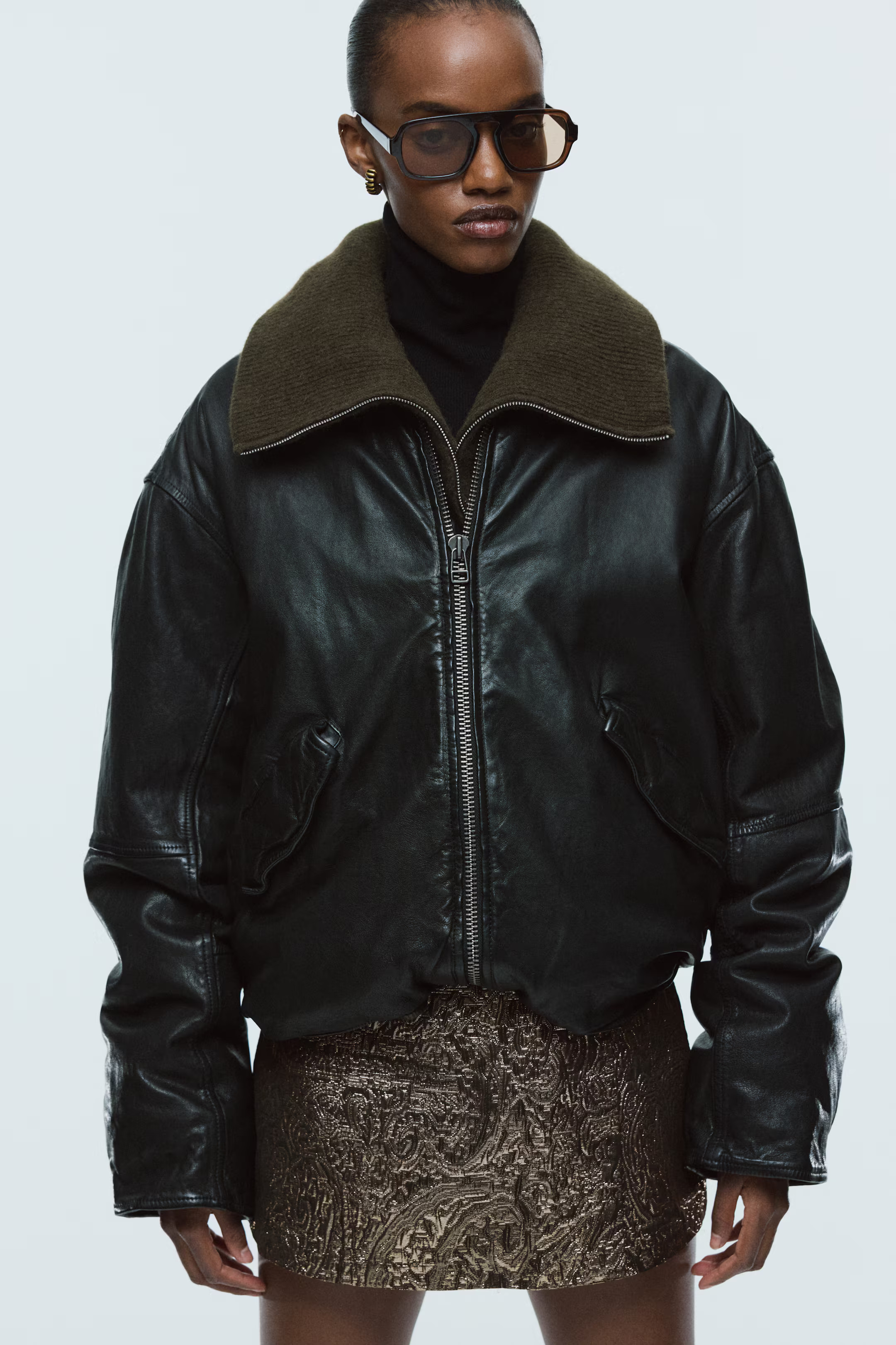 Jacquard-Weave Skort | H&M (US + CA)