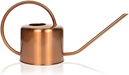 Homarden Copper Colored 40oz. Watering Can - Metal Watering Can with Easy Pour Long Spout for Ind... | Amazon (US)