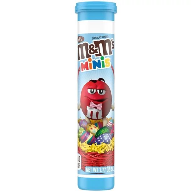 M&M's Easter Minis Milk Chocolate Candy - 1.77 oz Tube | Walmart (US)