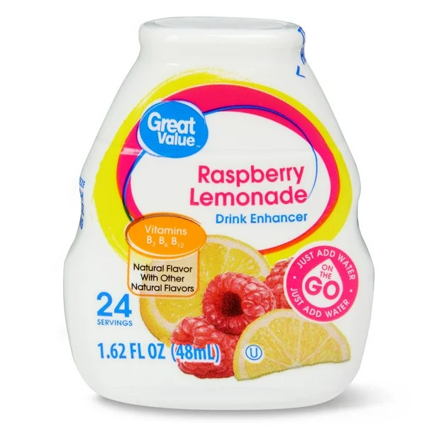 Great Value Raspberry Lemonade Drink Mix, 1.62 Fl. Oz. | Walmart (US)