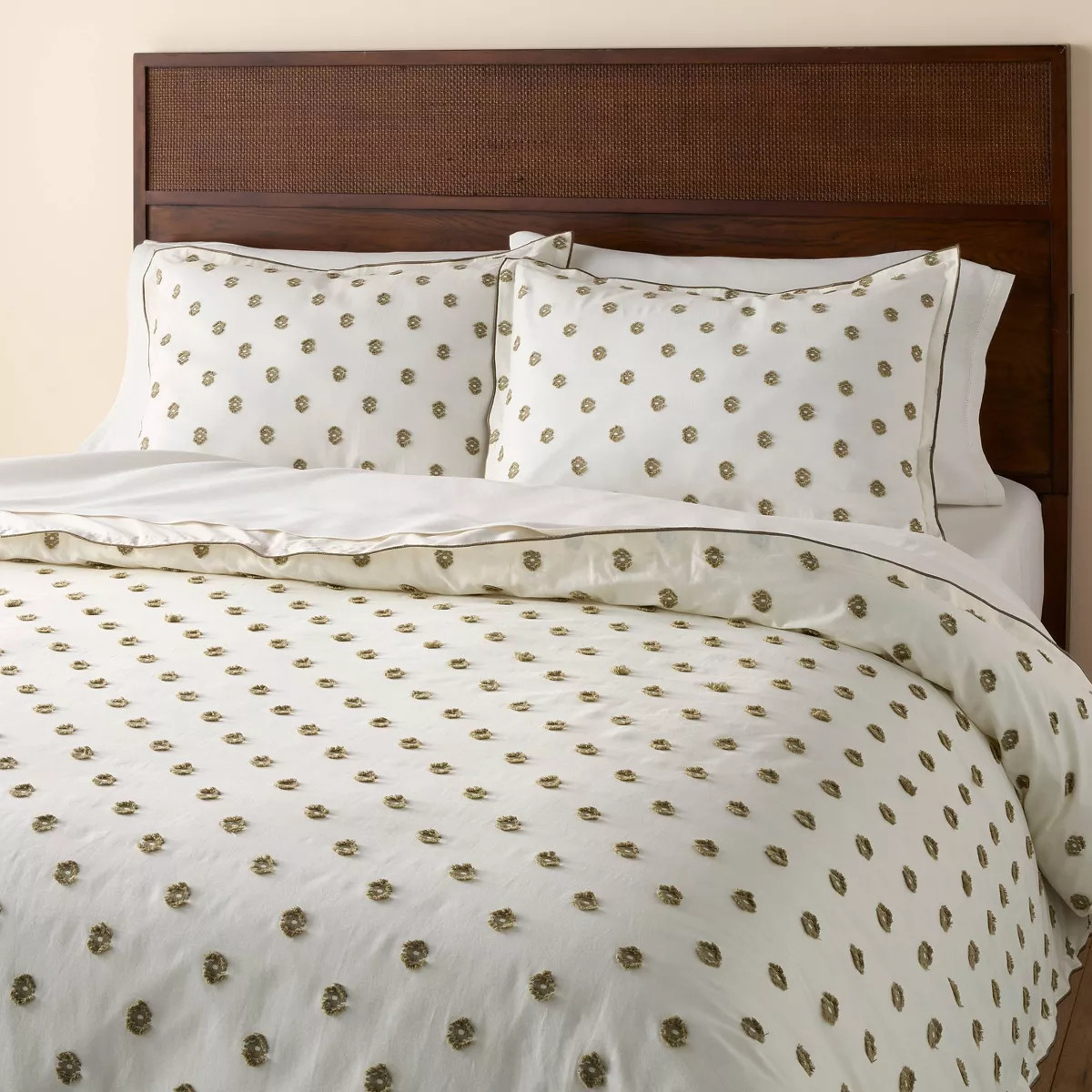 Clip Dobby Comforter Green - Hearth & Hand™ with Magnolia | Target