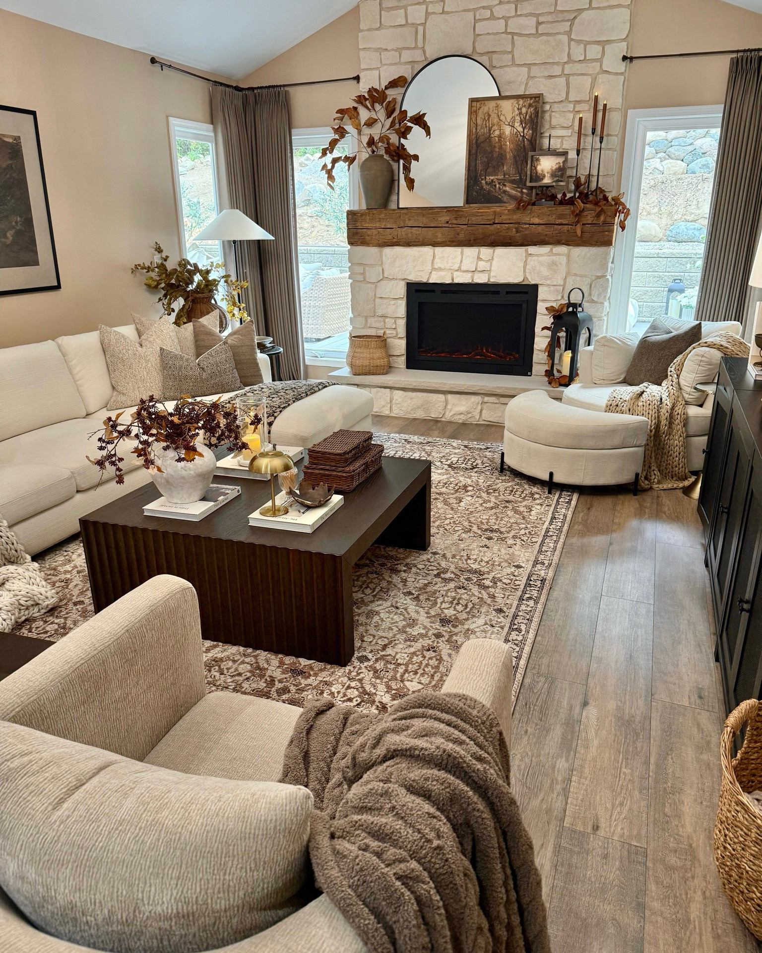 The Easiest Way to Style Your Mantel for Fall

Follow @farmtotablecreations on Instagram for more home finds and styling inspiration.

A few thoughtfully layered pieces can completely transform your fireplace into a warm, inviting focal point. The framed artwork, natural magnolia stems, and rich wood tones create a timeless look that carries beautifully from late summer into fall.

Artwork shown:
• 20x28 and 7x9, both in the Briarsmoke stain.
• Use code FARMTOTABLE for 15% off.

The vase is styled with two Magnolia stems for an effortless, designer-inspired finish.

#fallmantel #manteldecor #fireplacestyling #magnoliastems #neutralhome

#LTKHome #LTKSaleAlert #LTKSeasonal
