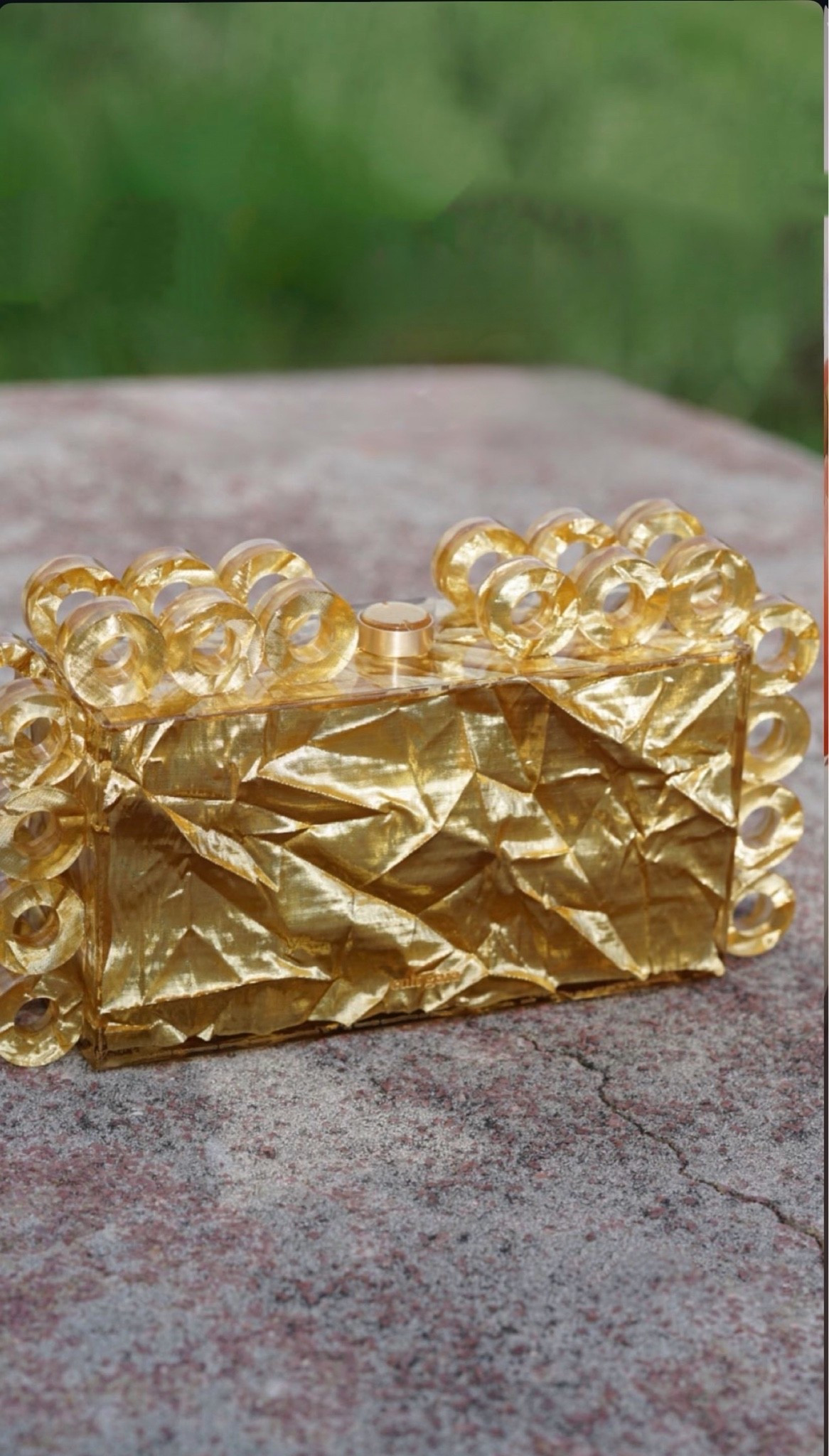 These gold bags are sure to make a bold statement!

#LTKgrwm #LTKWedding