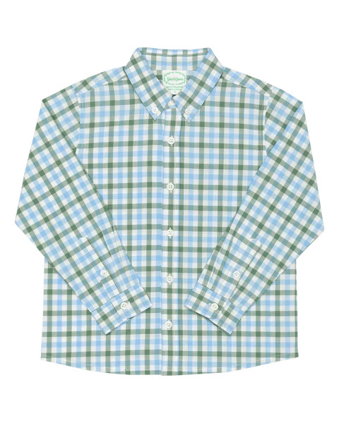 Hudson Button Down | Grace and James Kids
