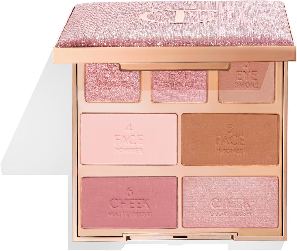 Charlotte Tilbury Instant Look in a Palette - Powder Face Makeup for Eyes & Cheeks - Powder Bronz... | Amazon (US)