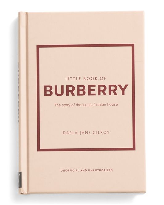 Little Book Of Burberry | TJ Maxx