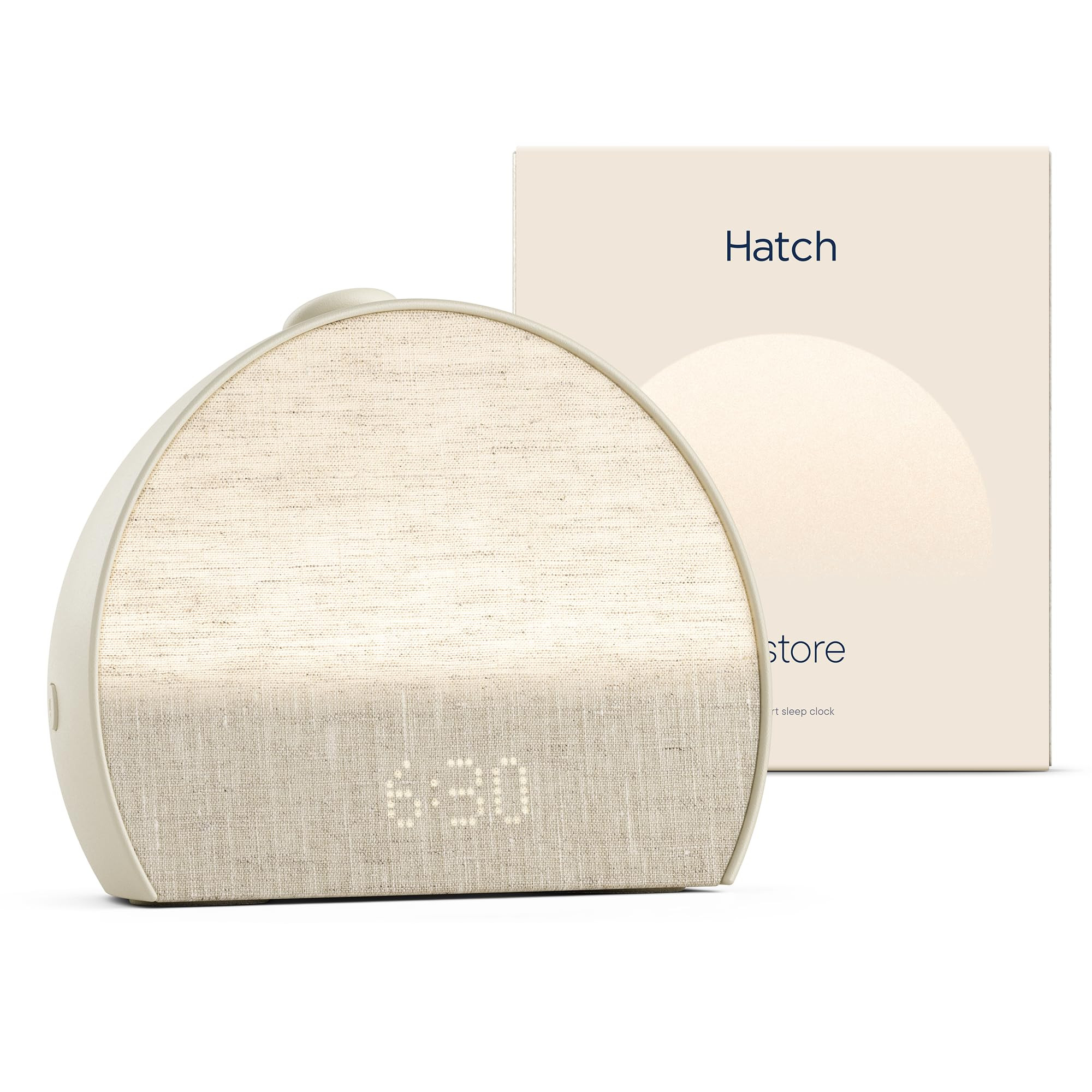 Hatch Restore 3 Sunrise Alarm Clock, Sound Machine, Smart Light (Putty) - White Noise, Screen-Fre... | Amazon (US)