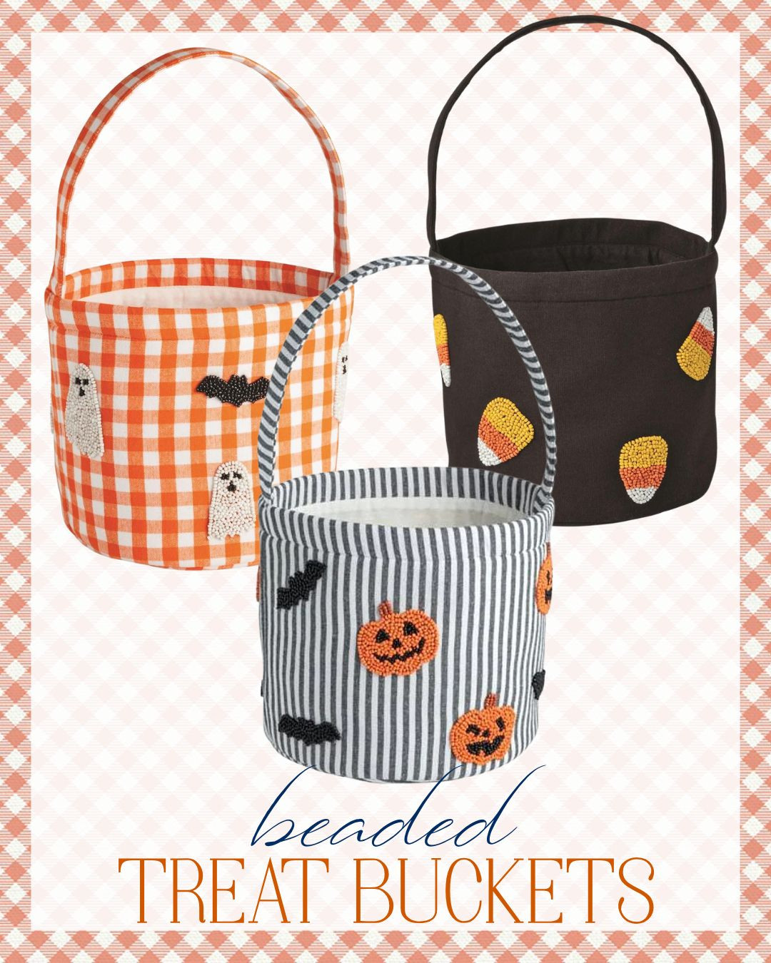 Trick-or-treat in style 🍬🎃 These beaded Halloween treat buckets are perfect for candy collecting, classroom parties, or festive decor. Cute, durable, and reusable year after year!

halloween treat buckets, kids halloween bags, trick or treat bags, reusable halloween buckets, halloween candy holders 

 #LTKSeasonal #LTKKids #LTKFamily