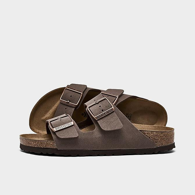 Women's Birkenstock Arizona Birkibuc Sandals (Big Kids Sizes Available) | Finish Line (US)
