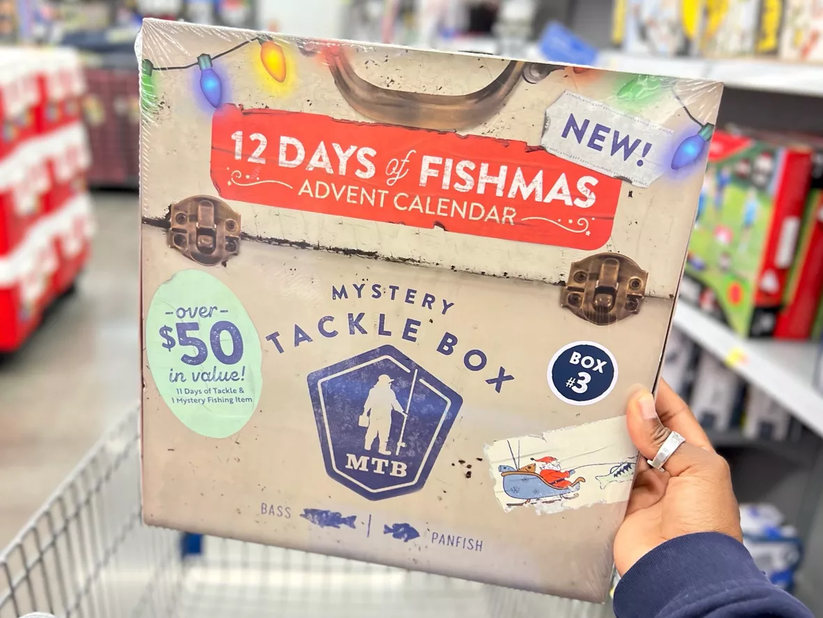 12 Days of Fishmas Holiday Fishing Lures Advent Calendar 2023