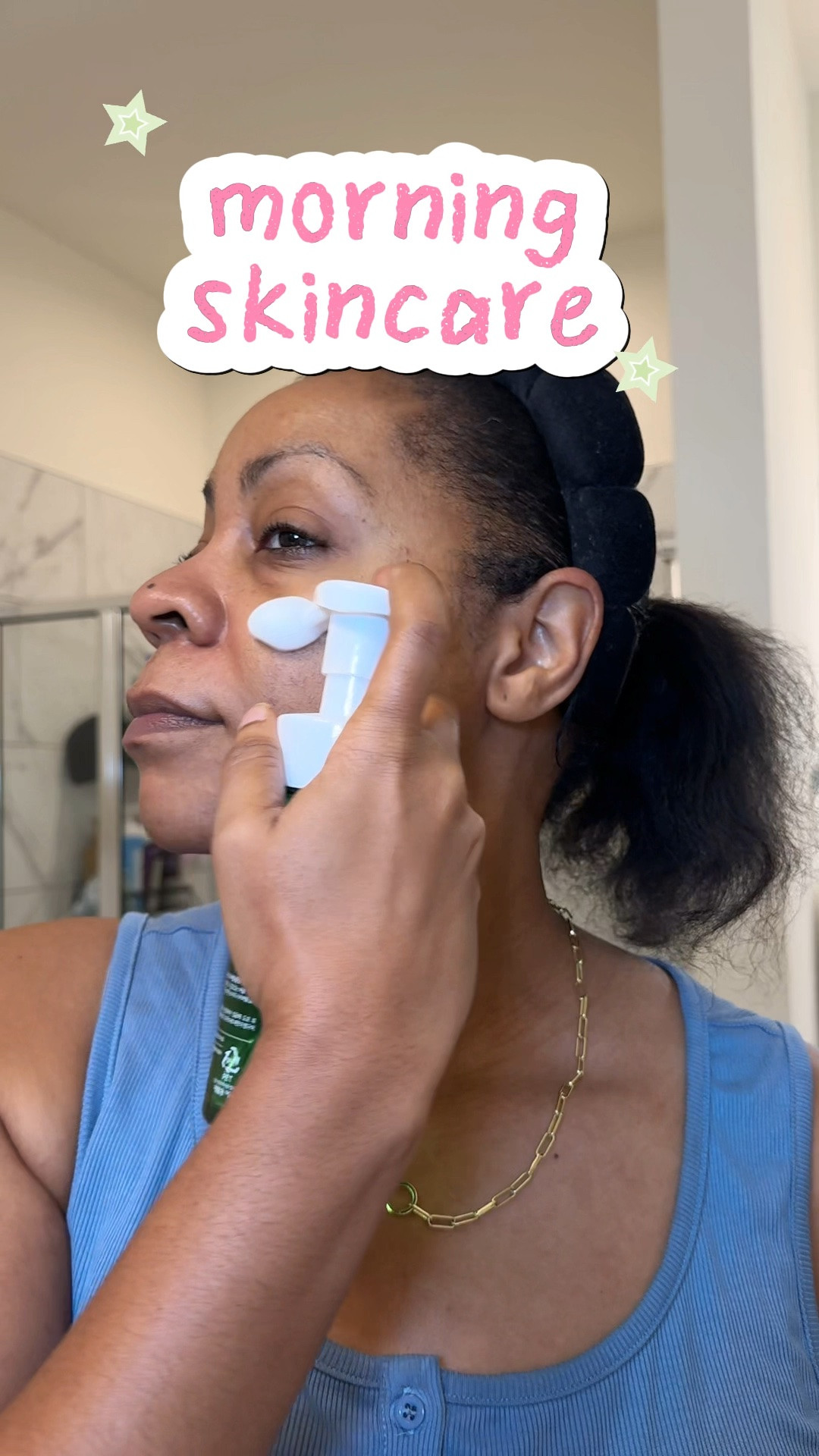 Morning skincare routine for acne prone skin with focus on brightening dark spots and maintaining the skin barrier

#LTKBeauty #LTKselfcare #LTKmorningroutine