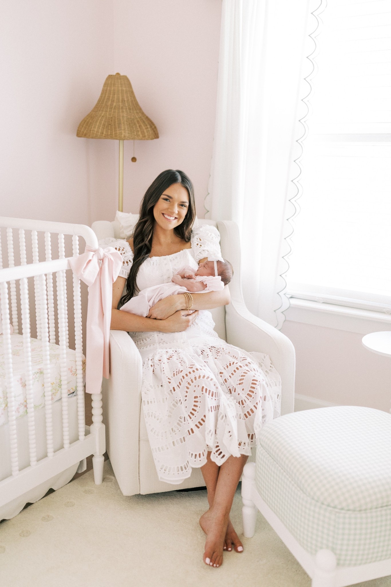 Hi, I’m McKenzi! I’m a wife, new mama to Sutton Blair, and speech-language pathologist. My style leans feminine + grandmillennial — think bows, frills, and timeless classics. On LTK you’ll find everyday outfits, home décor, and all things baby + motherhood. Excited to share pieces I love and hope this space inspires you to bring a little beauty into your own day 🤍