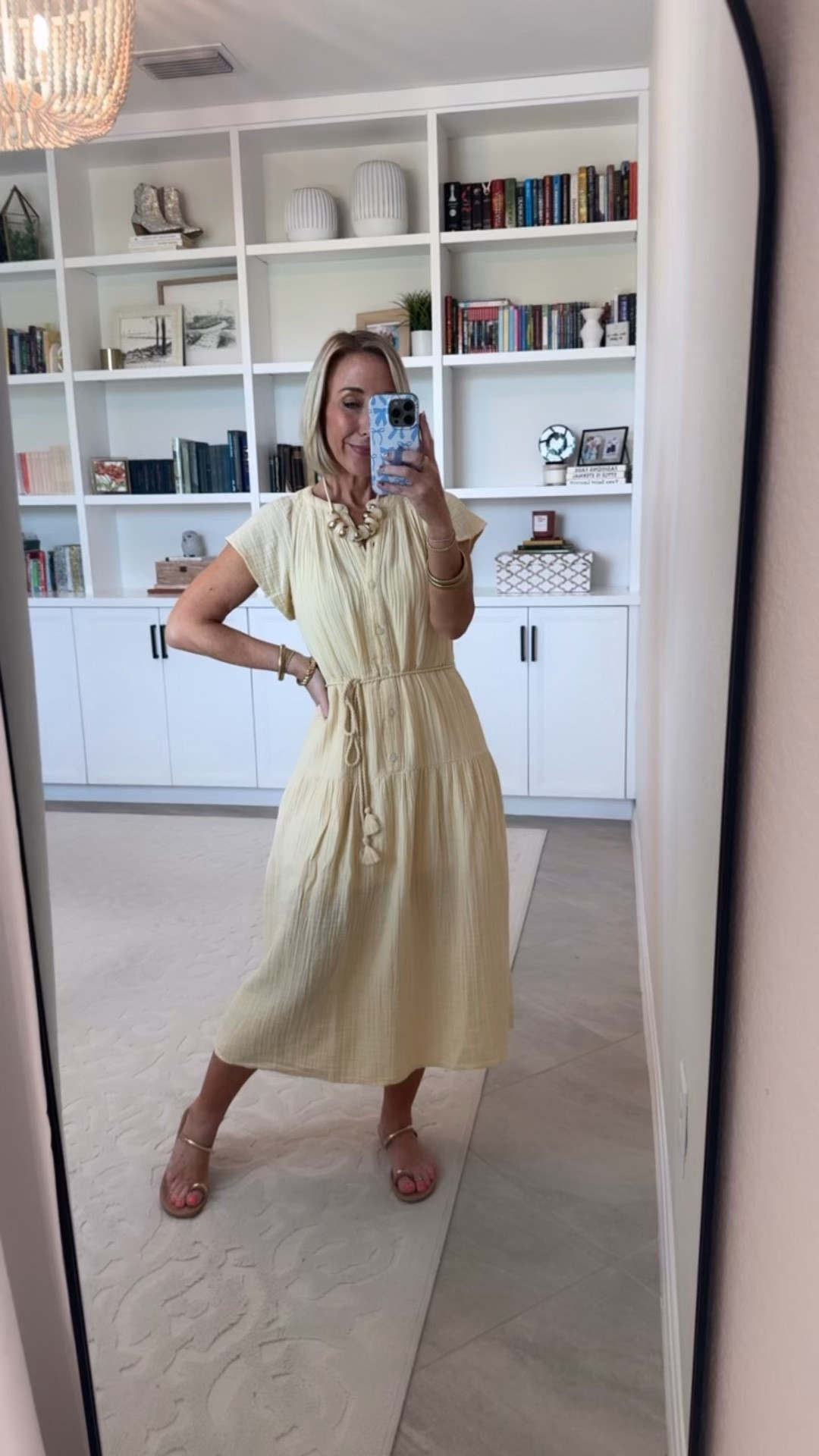 Walmart - 5 dresses under $20: Cotton Double Cloth Midi Dress w/ Short Flutter Sleeves - size XS. $19.98. 9 colors.

#LTKOver40#LTKSeasonal
 

 