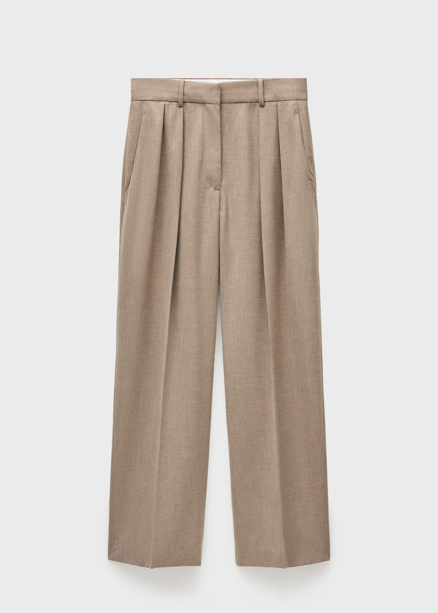 Wool suit trousers | MANGO (UK)
