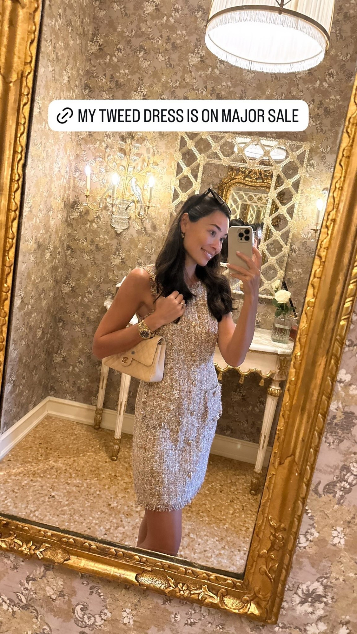 Tweed dress on sale, holiday outfit, spring dress. 

#LTKSaleAlert #LTKHoliday #LTKootd