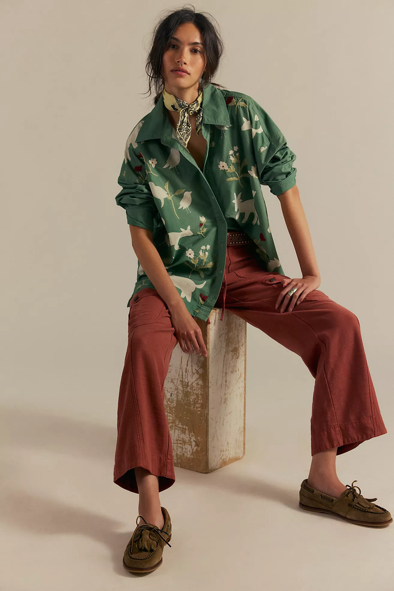 We The Free Crafty Critter Shirt | Free People (Global - UK&FR Excluded)