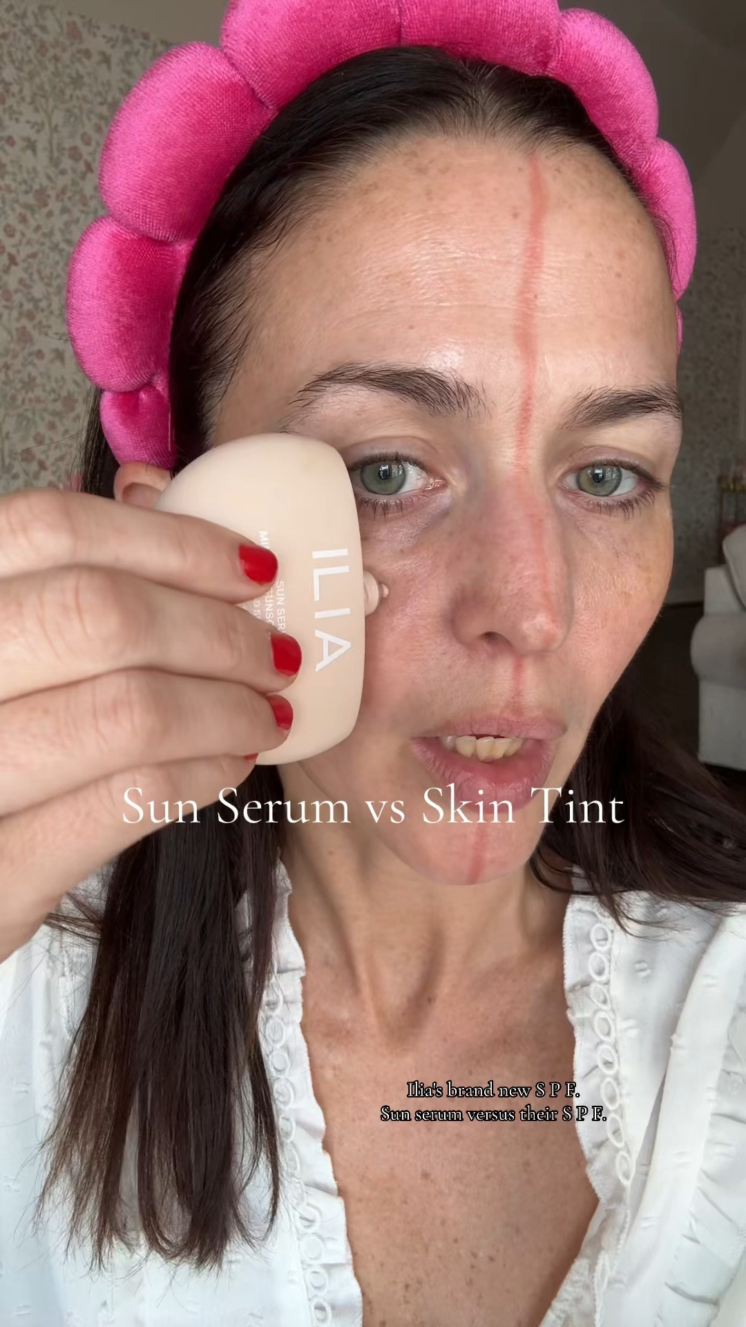 Sun serum - light/medium 
Skin tint- Formosa 04

#LTKmorningroutine #LTKOver40 #LTKBeauty