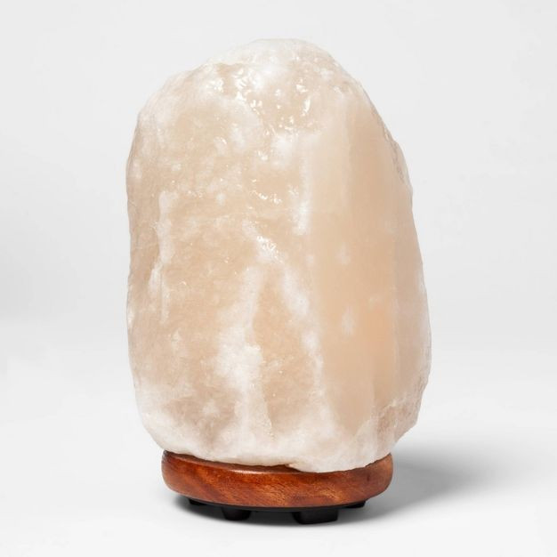 Quartz Table Lamp White - Himalayan Glow | Target