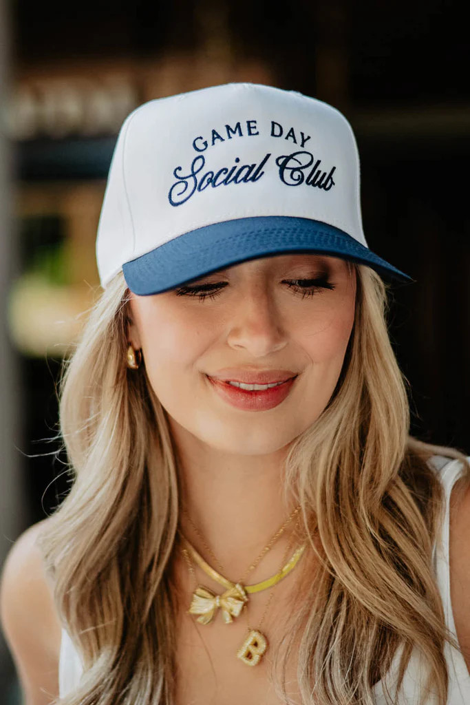 Game Day Social Club Two-Toned Vintage Hat | Katydid.com