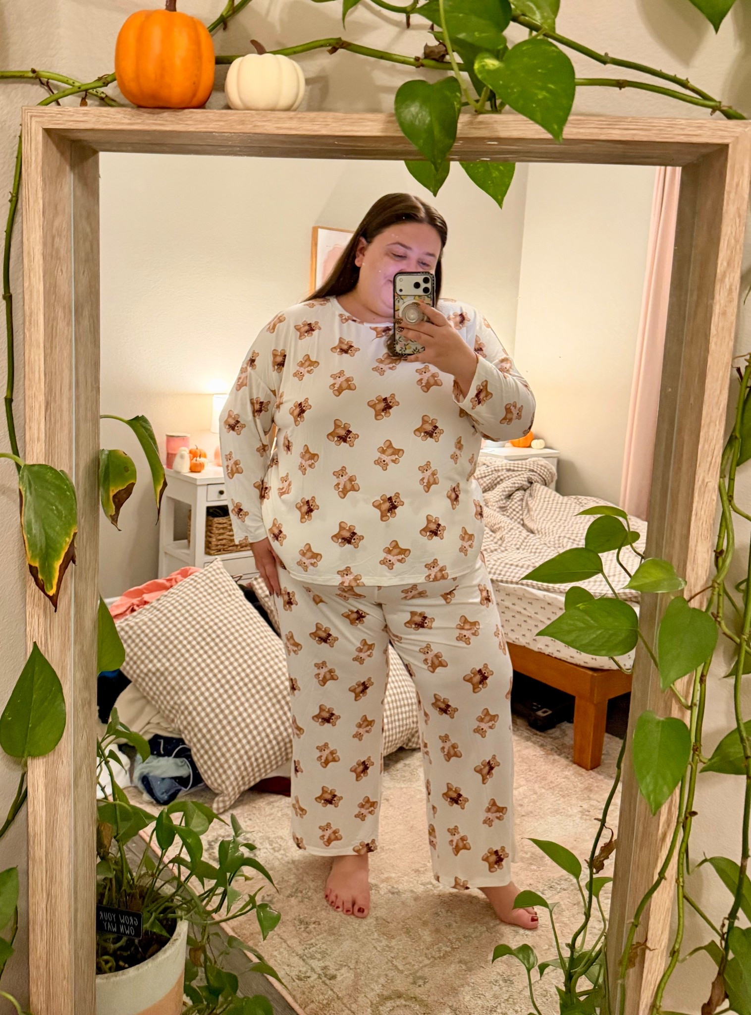YOU GUYS?!!!😍🧸 I’m obsessed with this new PJ set from Walmart for literally $12!!!

#LTKFindsUnder50 #LTKPlusSize #LTKSaleAlert