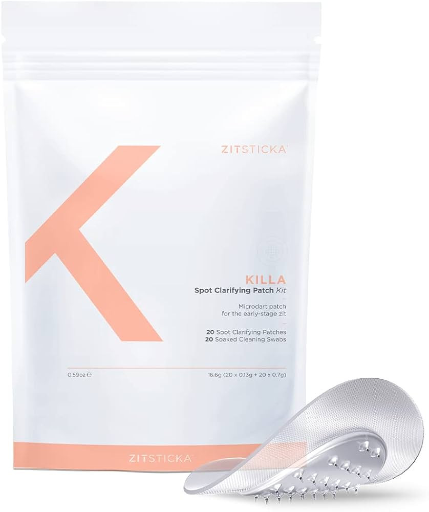 ZitSticka Killa Kit | Self-Dissolving Microdart Acne Pimple Patch for Zits and Blemishes | Spot T... | Amazon (US)