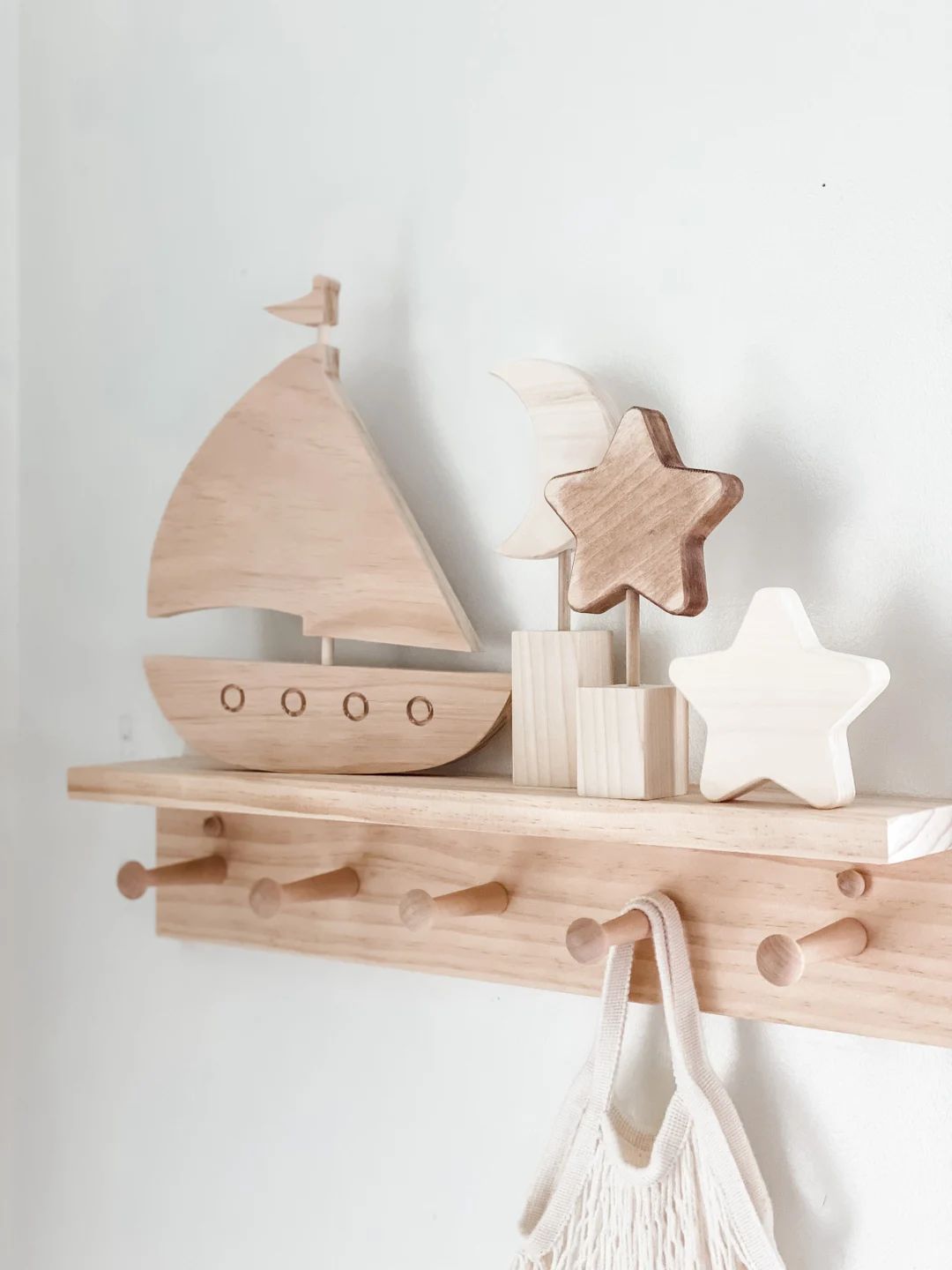 Nautical Nursery  Sailboat Nursery Decor  Wood Sailboat  - Etsy | Etsy (US)