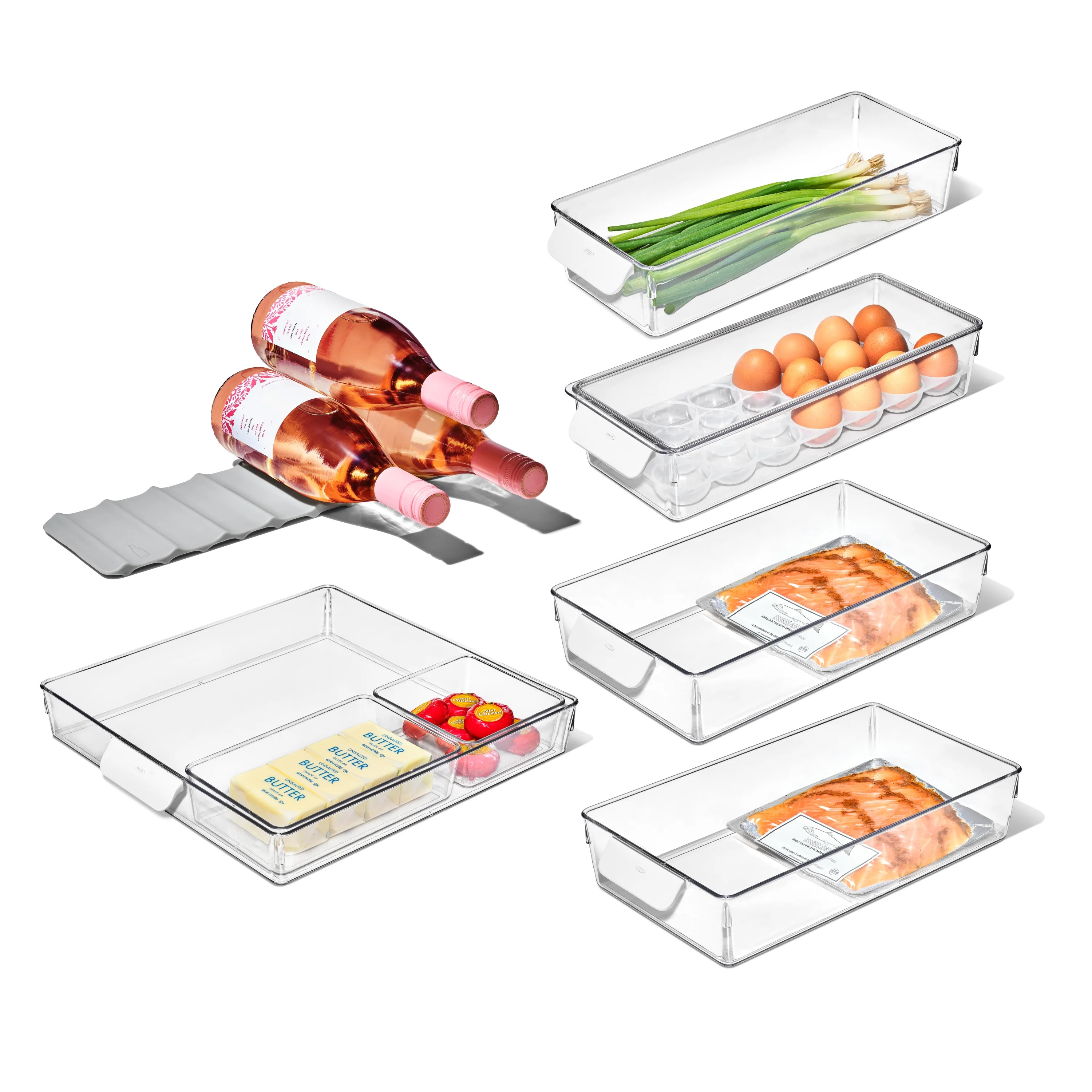 OXO Softworks 8-Piece Fridge Organization Overhaul Set | Walmart (US)