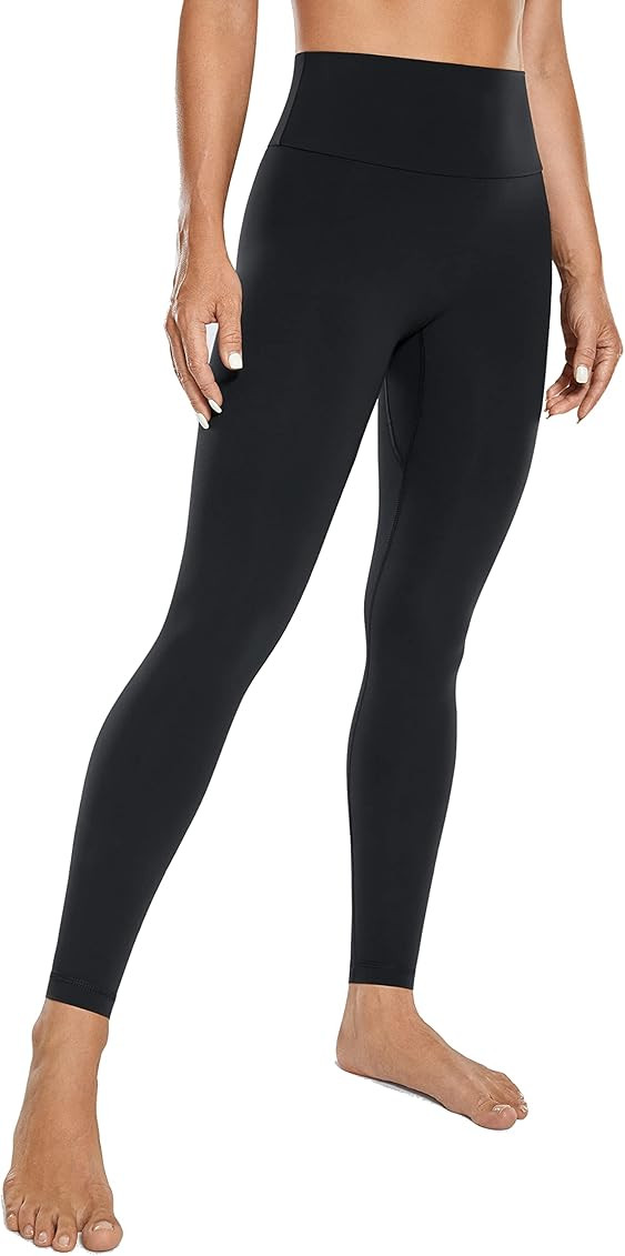 VANTONIA Women Buttery Soft Yoga Leggings No Front Seam Leggings for Women High Waist Workout Active | Amazon (US)