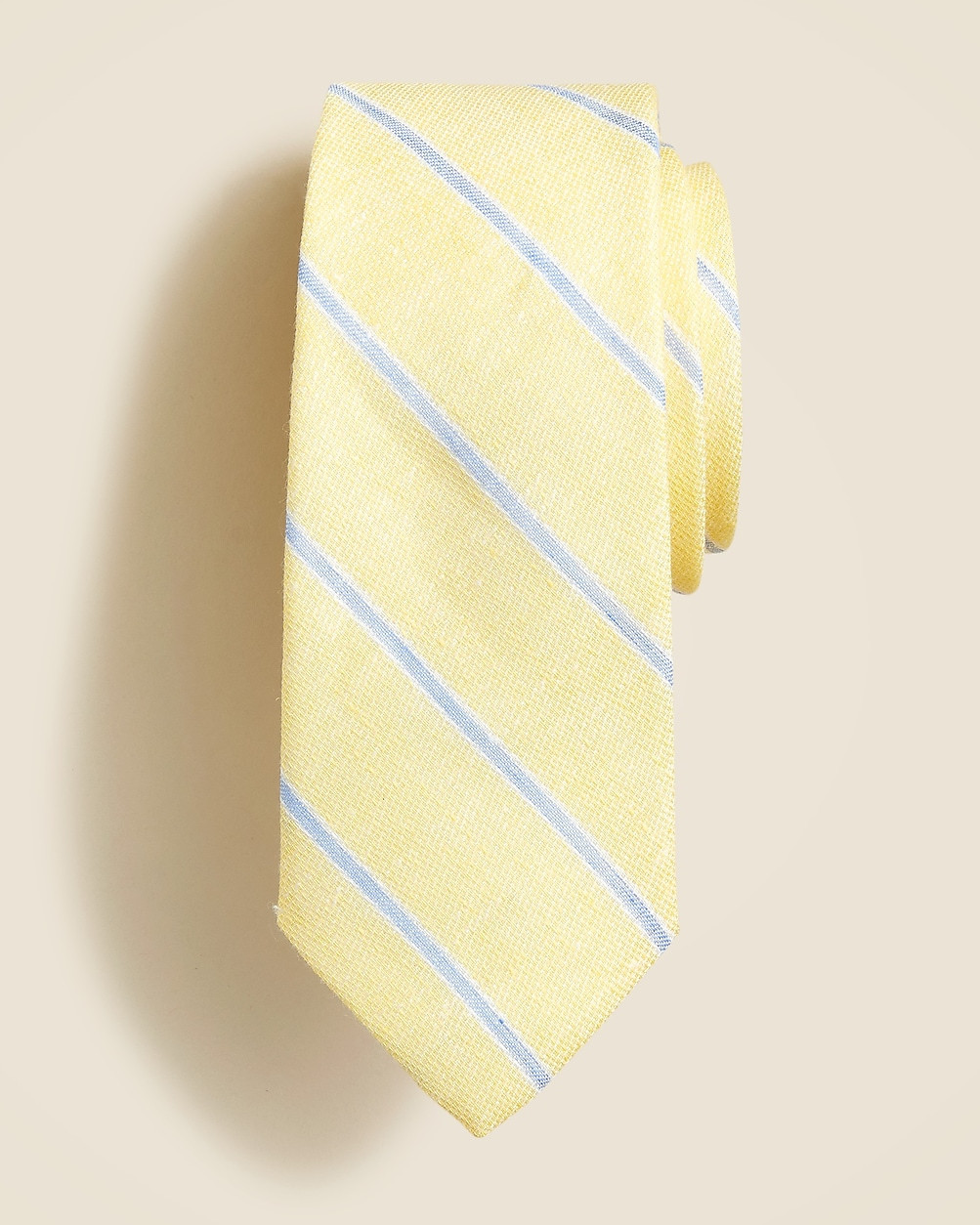Italian linen tie in stripe | J. Crew US