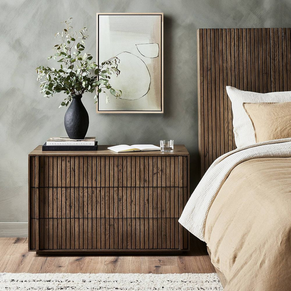 Zahra Oak Nightstand (35") | West Elm (US)