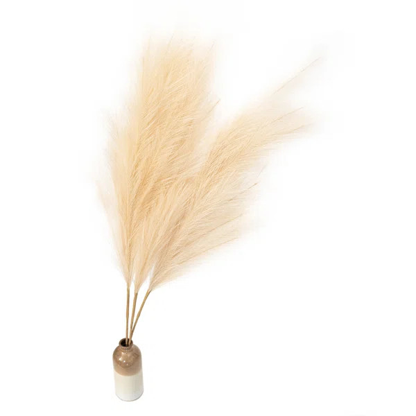 4" Artificial Pampas Grass | Wayfair North America