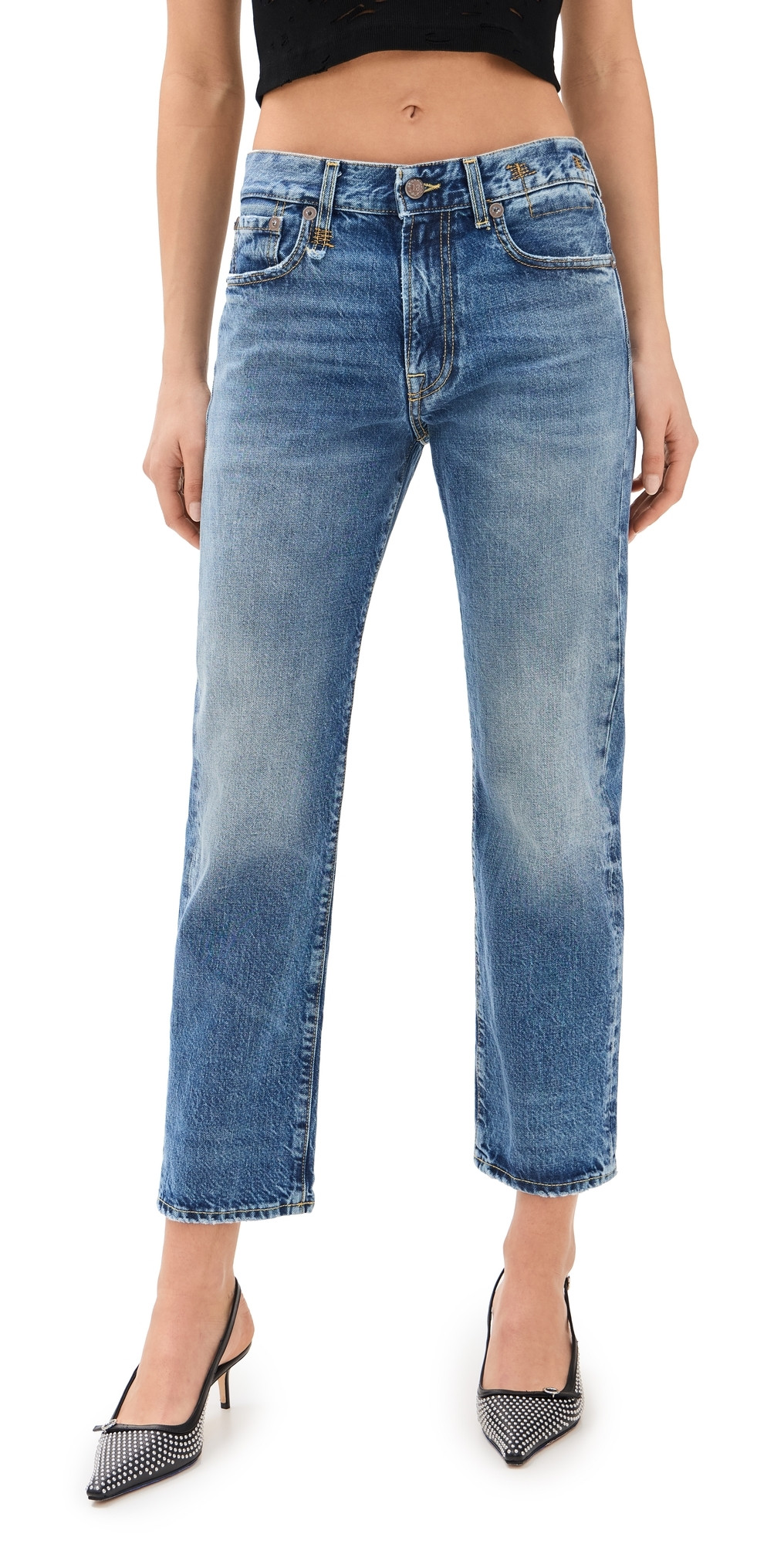 R13 Romeo Jeans Hutton Blue 31 | Shopbop