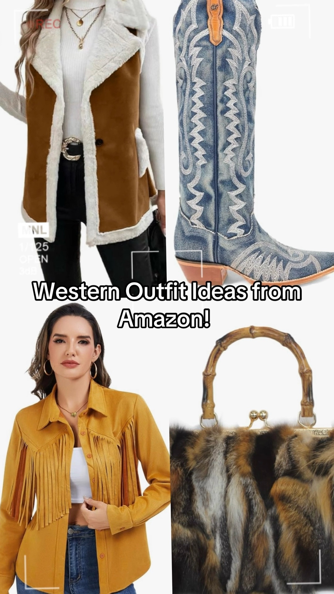 Western Outfit from Amazon!
Amazon Fashion for Fall
NFR outfit inspiration 


#LTKFindsUnder50 #LTKootd #LTKStyleTip