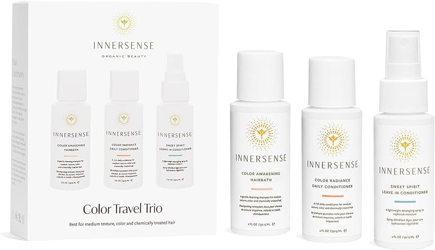 INNERSENSE Organic Beauty - Natural Color Travel Hair Trio | Non-Toxic, Cruelty-Free, Clean Hairc... | Amazon (US)
