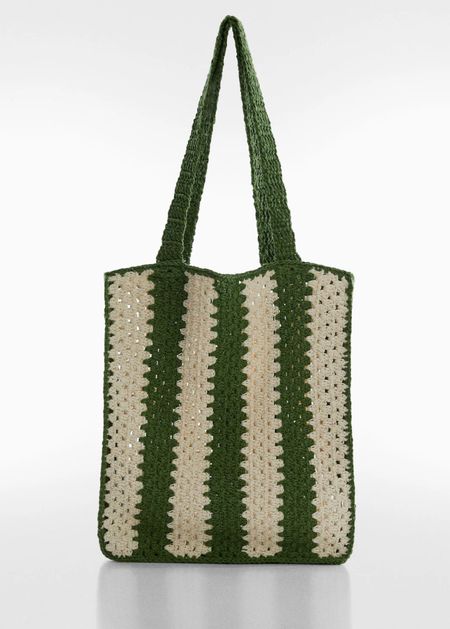 This crochet shopper bag in the perfect shade of green is beach perfection.  I want crochet everything for spring.  Also comes in white and yellow stripes.

Shopper bag | beach tote | crochet bag | crochet tote | pool bag | travel | boho style | swim | spring bags | summer bags 

#CrochetBag #SpringBags #SpringTotes #BeachBag #StripedBag

#LTKitbag #LTKswim #LTKtravel