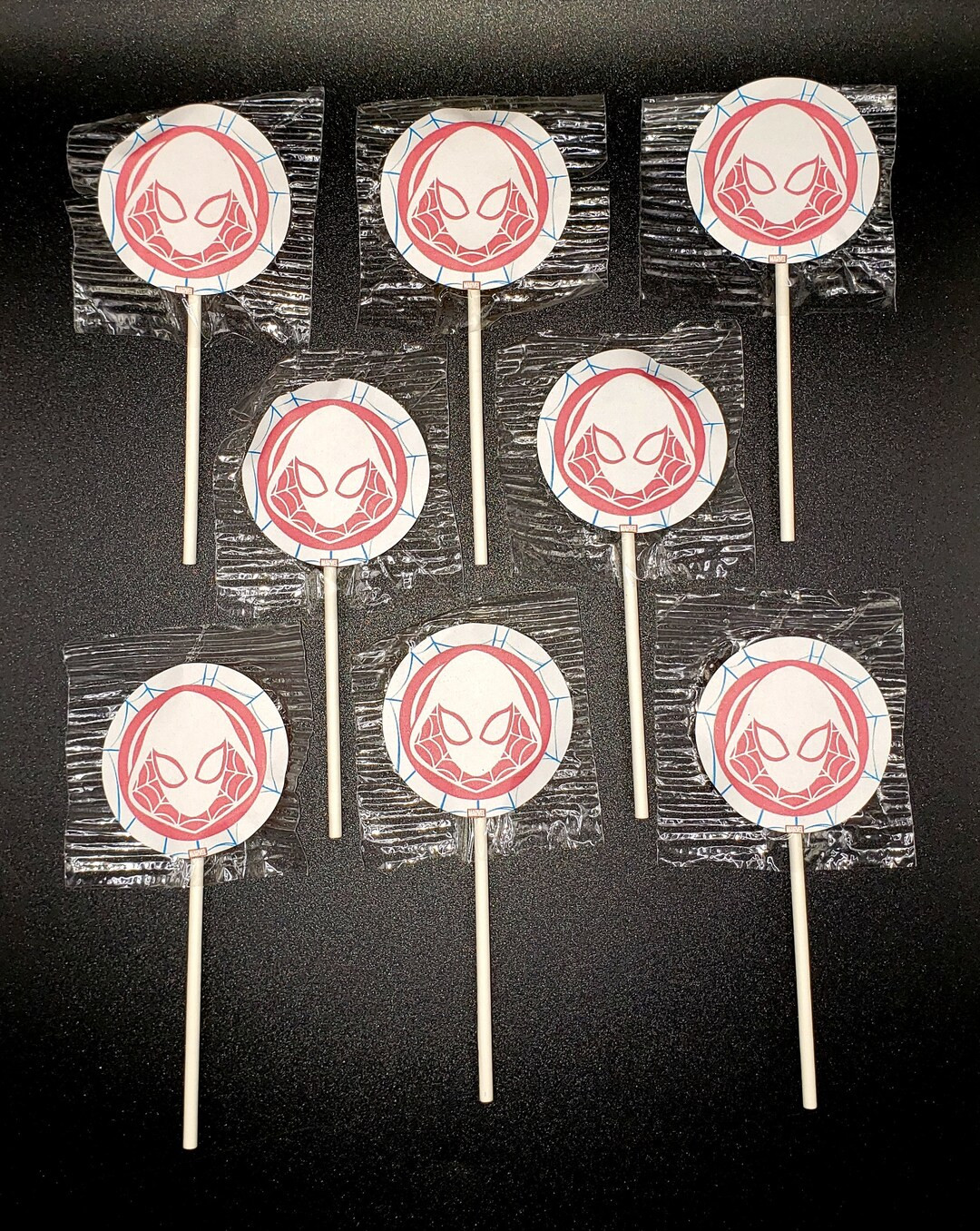 Ghost Spider Gwen Suckers Lollipops Birthday Party Favors Pack - Etsy | Etsy (US)