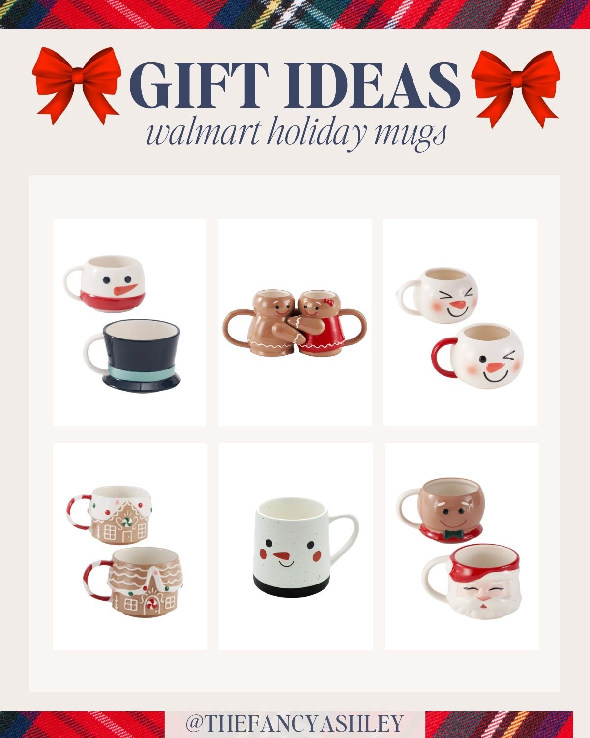Love these cute fun and festive holiday mugs from Walmart. They're stackable for easy storage and make a great gift idea - fill it with hot cocoa supplies or gift cards! #WalmartFinds #HolidayMugs #GiftIdea #ChristmasMugs #HolidayGifts #FestiveMugs #StockingStuffers #HotCocoaMugs #WalmartHoliday #GiftGuide

#LTKFindsUnder50 #LTKGiftGuide #LTKHoliday