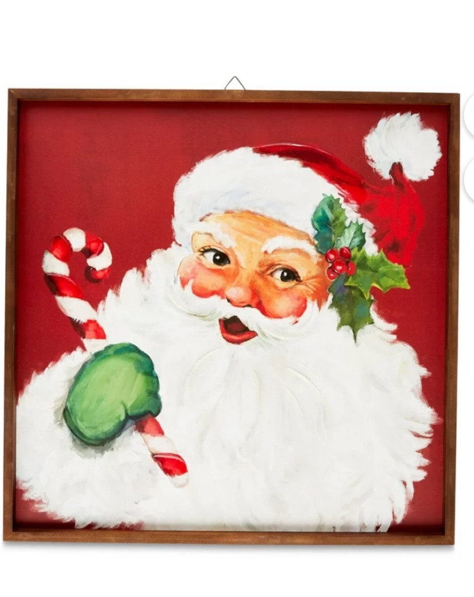 24” Christmas vintage Santa wall sign at Walmart! 

#LTKhome #LTKHoliday #LTKSeasonal
