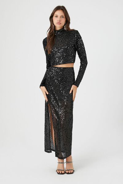 Sequin Top & Maxi Skirt Set | Forever 21 (US)